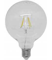 2601912 LAMPARA GLOBO FILAMENTO LED E27 4W 2800K
