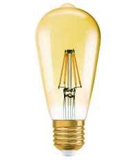 091377 LAMPARA PERA FILAMENTO LED VINTAGE 4W 2700K OSRAM