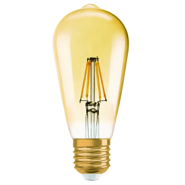 091377 LAMPARA PERA FILAMENTO LED VINTAGE 4W 2700K OSRAM