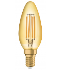 091476 LAMPARA VELA FILAMENTO LED E14 4W 2400K VINTAGE 1906 OSRAM