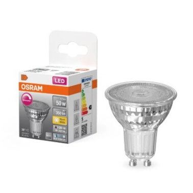 613089 LAMPARA PAR16 LED REGULABLE GU10 4,7W 2700K 36° SUPERSTAR OSRAM