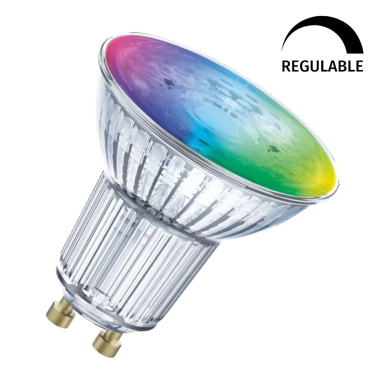 462191 LAMPARA SMART PAR16 LED 4,7W GU10 RGB+W 45° LEDVANCE
