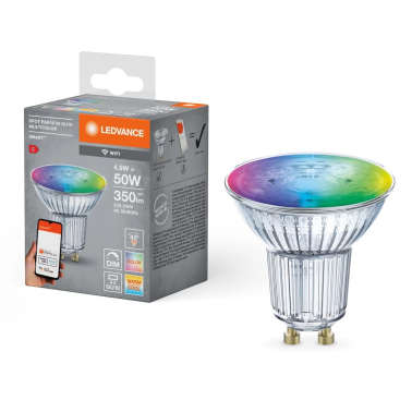 462191 LAMPARA SMART PAR16 LED 4,7W GU10 RGB+W 45° LEDVANCE