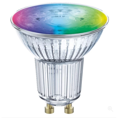 462191 LAMPARA SMART PAR16 LED 4,7W GU10 RGB+W 45° LEDVANCE