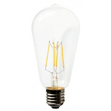 2601910 LAMPARA PERA FILAMENTO LED E27 4W 2800K