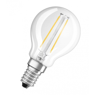 115316 LAMPARA ESFERICA FIL LED E14 4W 2700K BELLALUX