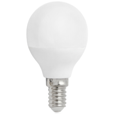 WOJ13031 LAMPARA ESFERICA LED 4W E14 6500K 310Lm