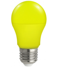 WOJ+14608 LAMPARA STANDARD LED E27 4,9W AMARILLA 230V SPECTRUM