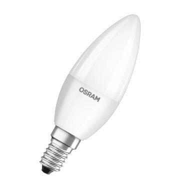 157040 2u LAMPARA VELA LED E14 4,9W 2700K BELLALUX