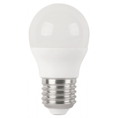 317897 LAMPARA ESFERICA LED E27 4,9W 6500K BELLALUX
