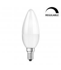 430914 LAMPARA VELA LED REGULABLE E14 5W 2700K SUPERSTAR OSRAM
