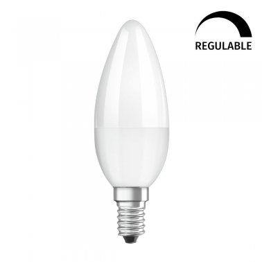 430914 LAMPARA VELA LED REGULABLE E14 5W 2700K SUPERSTAR OSRAM