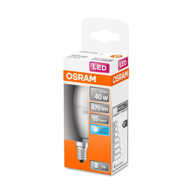 431058 LAMPARA VELA LED 5,5W E14 4000K STAR OSRAM