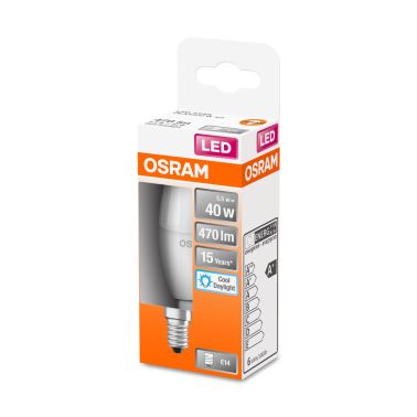 430976 LAMPARA VELA LED 5,5W E14 6500K STAR OSRAM