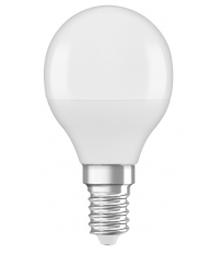 431096 LAMPARA ESFERICA LED E14 5,5W 2700K STAR OSRAM