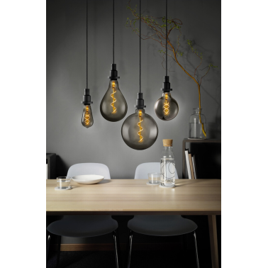 269989 LAMPARA GLOBO FIL LED E27 5W 1800K 125mm VINTAGE SMOKE 1906 OSRAM