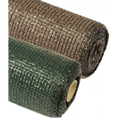 MALLA OCULTAC.95%44214 2,0M MARRON R/10M
