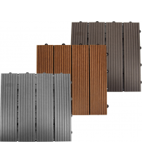BALDOSA COMPOSITE 30155 30X30X2CM MARRON