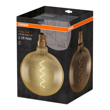 092013 LAMPARA GLOBO LED XL FIL ESPIRAL 5W 2500K