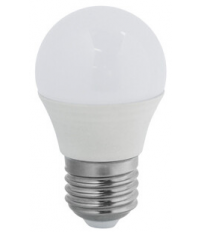 S407WB LAMPARA ESFERICA LED E27 5,5W 3000K DURALAM