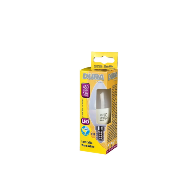 C40WB LAMPARA VELA LED E14 5,5W 3000K DURALAMP