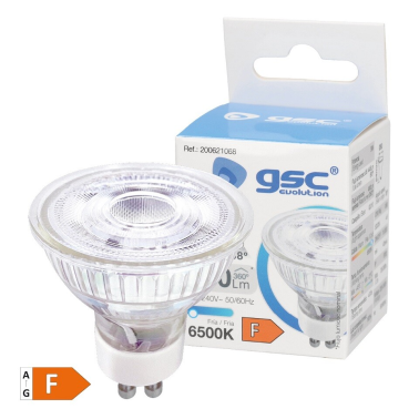 200621068 LAMPARA LED DICROICA CRISTAL 38º 5W GU10 6500K GSC