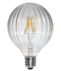 2601981 LAMPARA GLOBO LINEAS FILAMENTO LED E27 6W