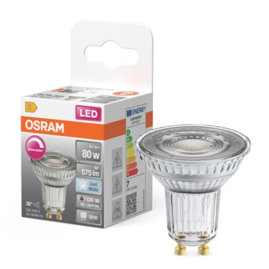 456954 LAMPARA PAR16 LED REGULABLE GU10 6,1W 4000K 36° SUPERSTAR OSRAM