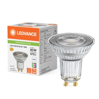 456374 LAMPARA PAR16 LED REGULABLE GU10 6,1W 4000K 60º PERFORMANCE OSRAM