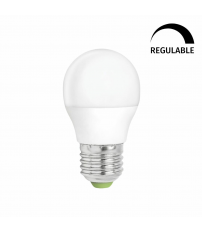 WOJ14380 LAMPARA ESFERICA LED REGULABLE E27 6W 6000K SPECTRUM