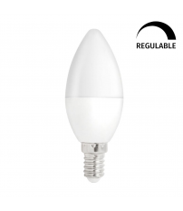 WOJ14383 LAMPARA VELA LED REGULABLE 6W 6000K SPECTRUM