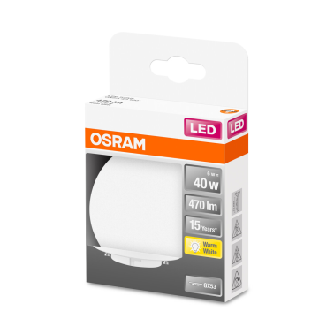 433441 LAMPARA GX53 LED 6W 2700K 100° STAR OSRAM