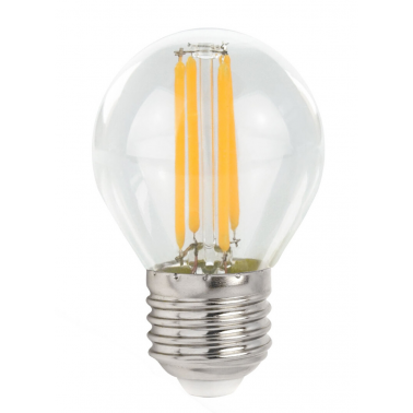 WOJ+14396  LAMPARA ESFERICA  LED CRISTAL 6W E27 2700K SPECTRUM