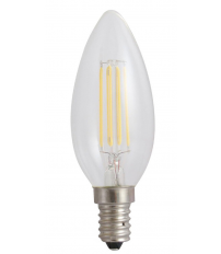 WOJ+14387  LAMPARA VELA LED CRISTAL 6W E14 2700K SPECTRUM