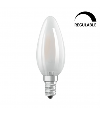 434486 LAMPARA VELA FIL LED MATE REGULABLE E14 6,5W 2700K RETROFIT OSRAM
