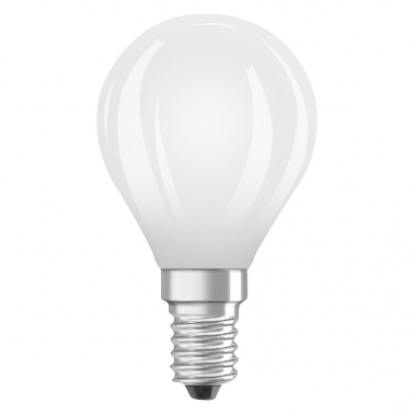 447837 LAMPARA ESFERICA FIL LED MATE REGULABLE E14 6,5W 2700K RETROFIT OSRAM