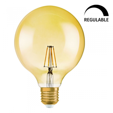 808997 LAMPARA GLOBO FIL LED REG  E27 7,5W 2400K