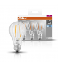 819535 3u LAMPARA STANDARD FIL LED E27 6,5W 4000K BASE OSRAM