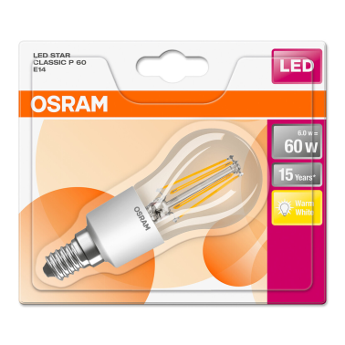 108288 BL LAMPARA ESFERICA FIL LED 6W E14 2700K