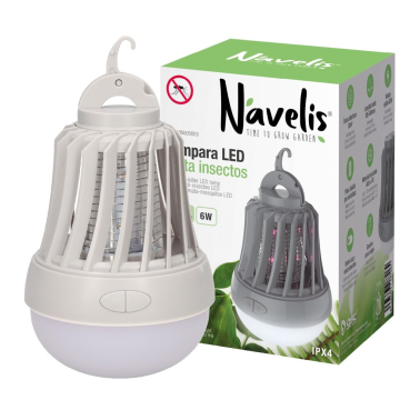 105005003 LAMPARA LED MATAINSECTOS 3xAAA 6W GSC