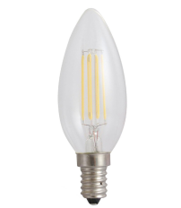 121147 LAMPARA LED VELA MATE E14 6W 800Lm 4000K B&B