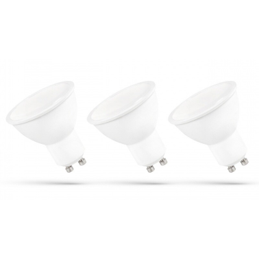 WOJ13265 3ud LAMPARA DICROICA LED GU10 6W 3000K 450Lm SPECTRUM