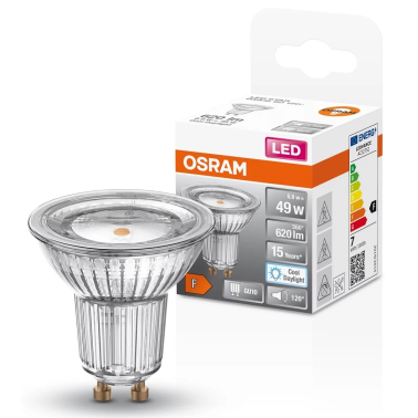 022388 LAMPARA PAR16 LED GU10 6,9W 6500K 120° STAR OSRAM
