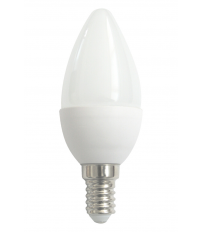 81.145/7/BLANCA LAMPARA VELA LED 7W E14 4000K DH