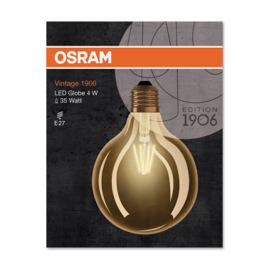 809406 LAMPARA GLOBO FIL LED VINTAGE 7W 2400K