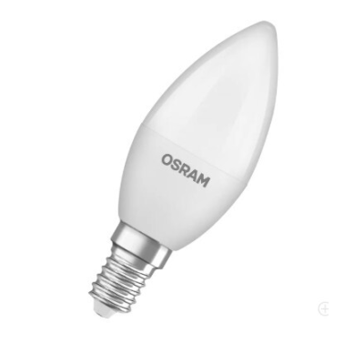 152915 LAMPARA VELA LED 6,8W E14 2700K VALUE OSRAM