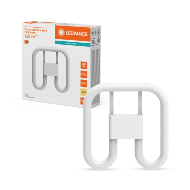 822559 LAMPARA LED GR8 7W 3500K DULUX SQ LEDVANCE