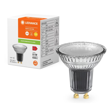 059094 LAMPARA LED REGULABLE GU10 7,9W 3000K 120º