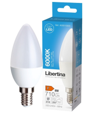 600015003 LAMPARA VELA LED E14 8W 6000K LIBERTINA
