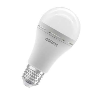 190131 LAMPARA STANDARD LED RECARGABLE E27 8W 4000K SUPERSTAR OSRAM